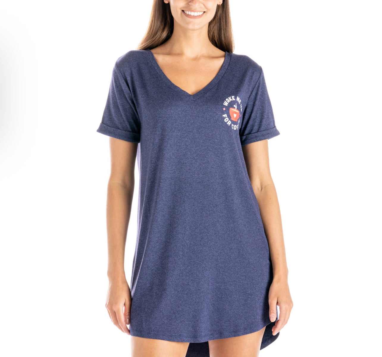 Wake Me Up For Coffee Sleepshirt