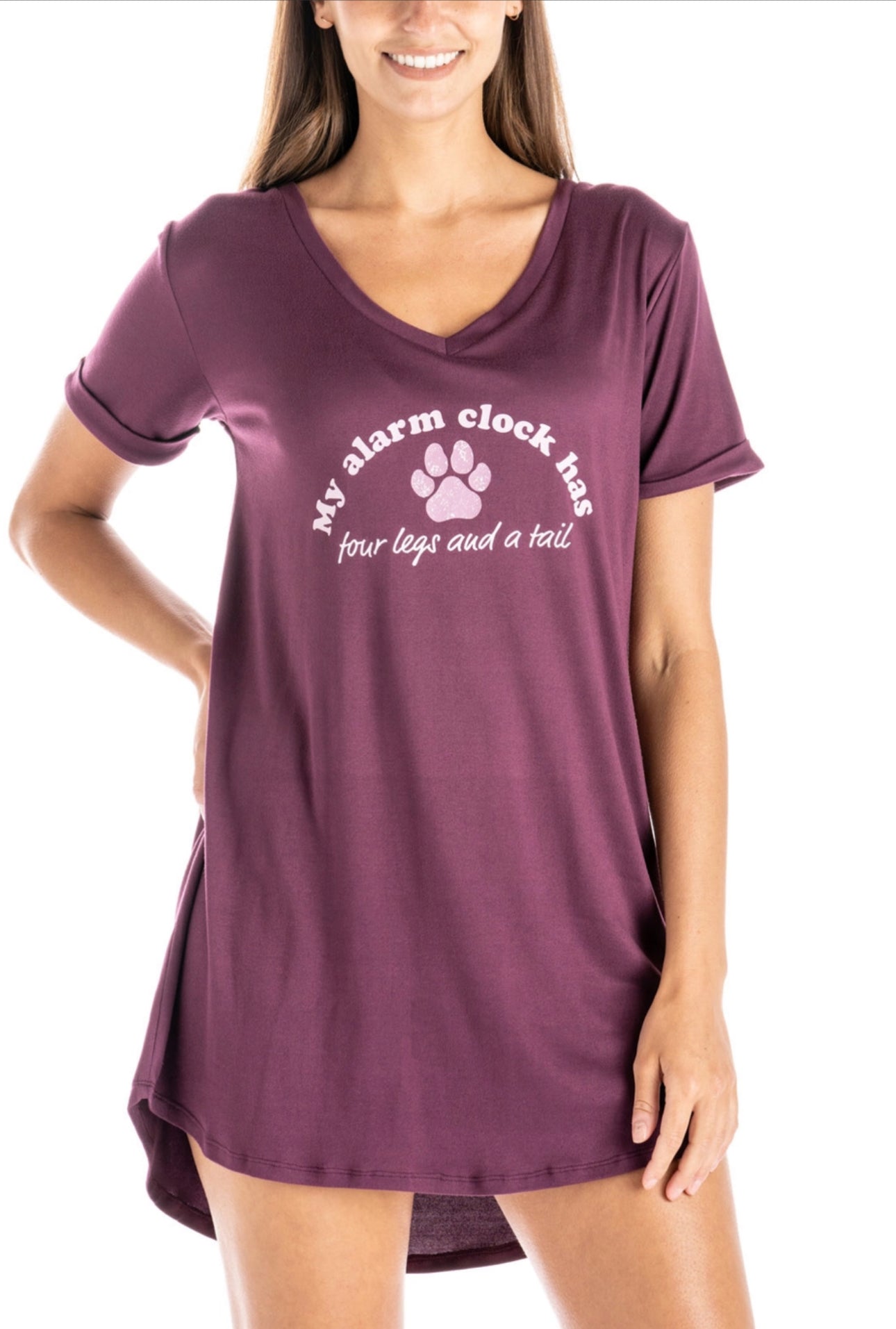 MY ALARM CLOCK Hello Mello Let Me Sleep - Sleep Shirt