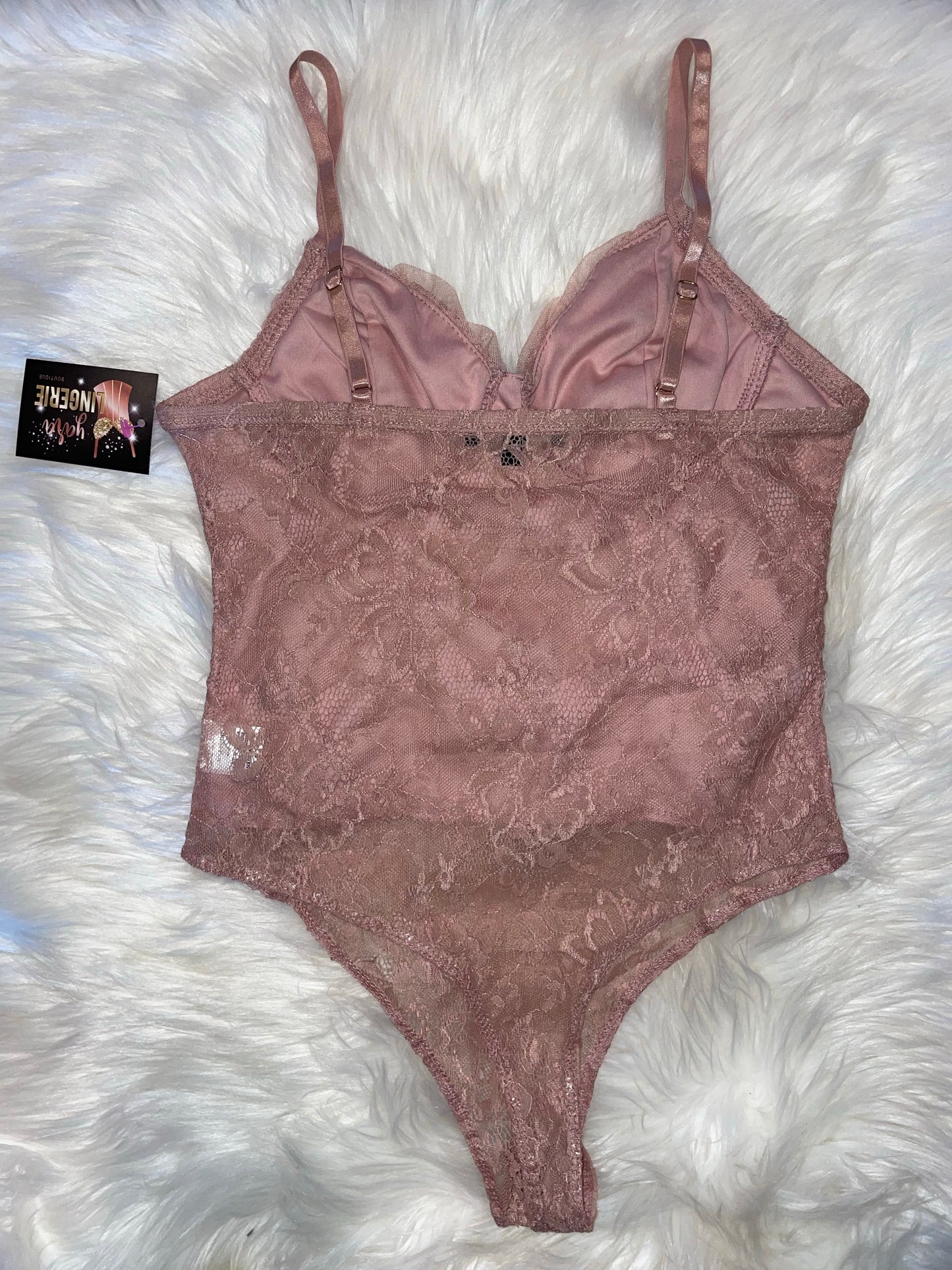 Brigitte Shirring bra cup bodysuit