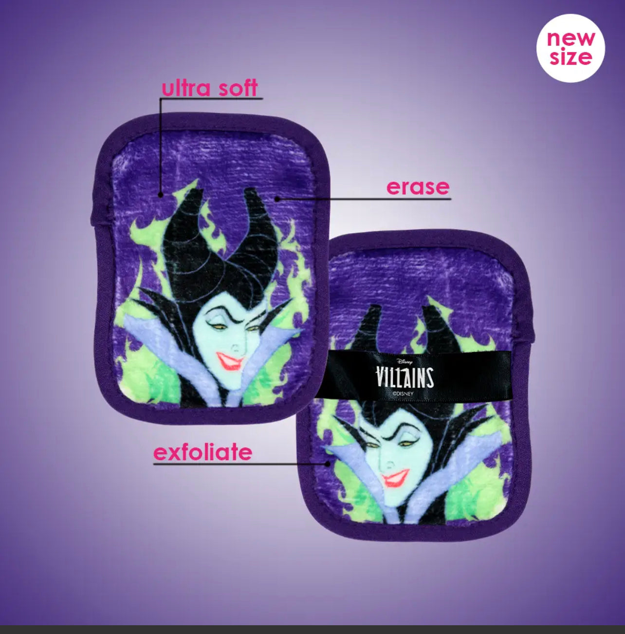 Disney Villains 7-Day Set MakeUp Erasers