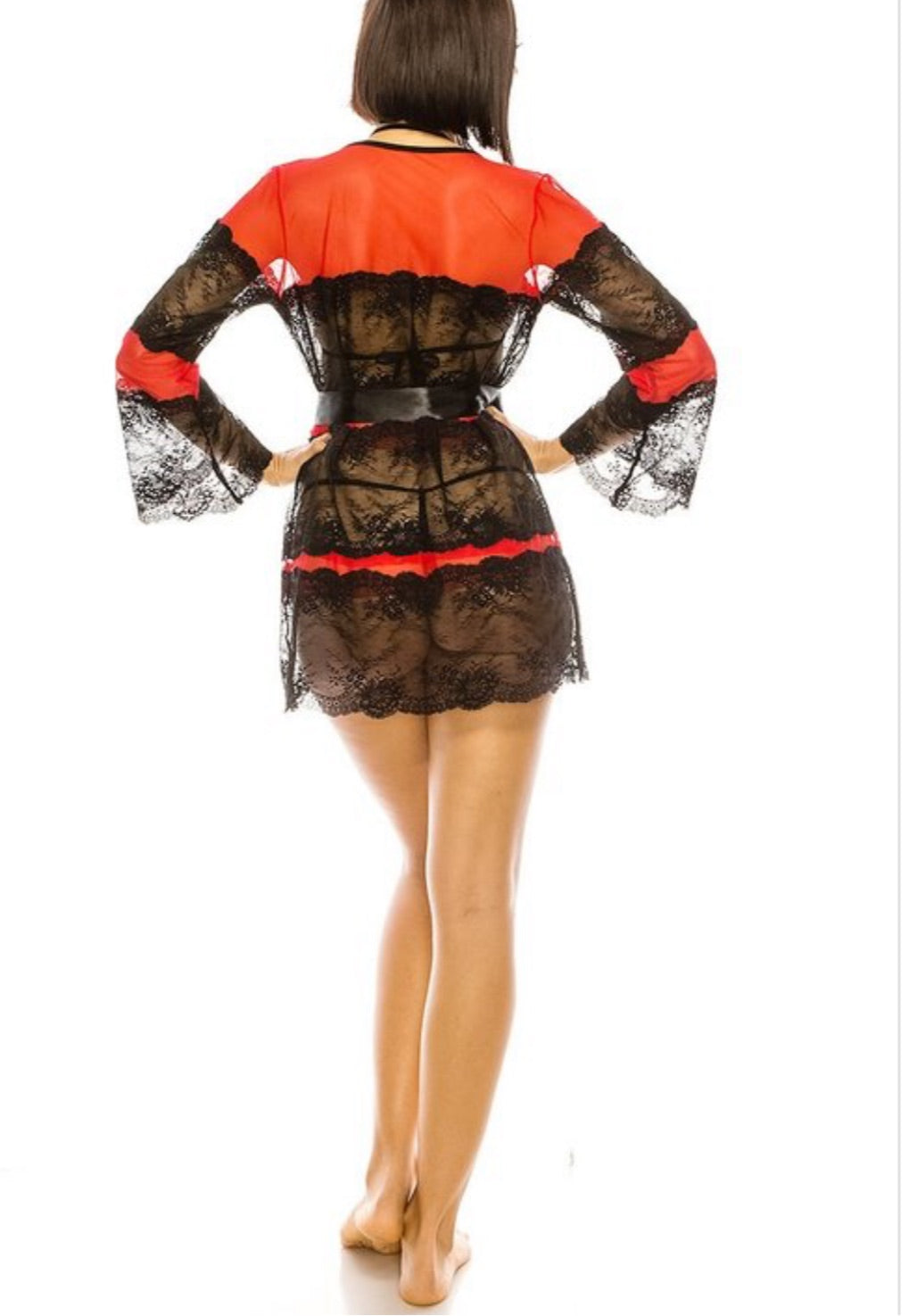 Vermillion Queen Robe set