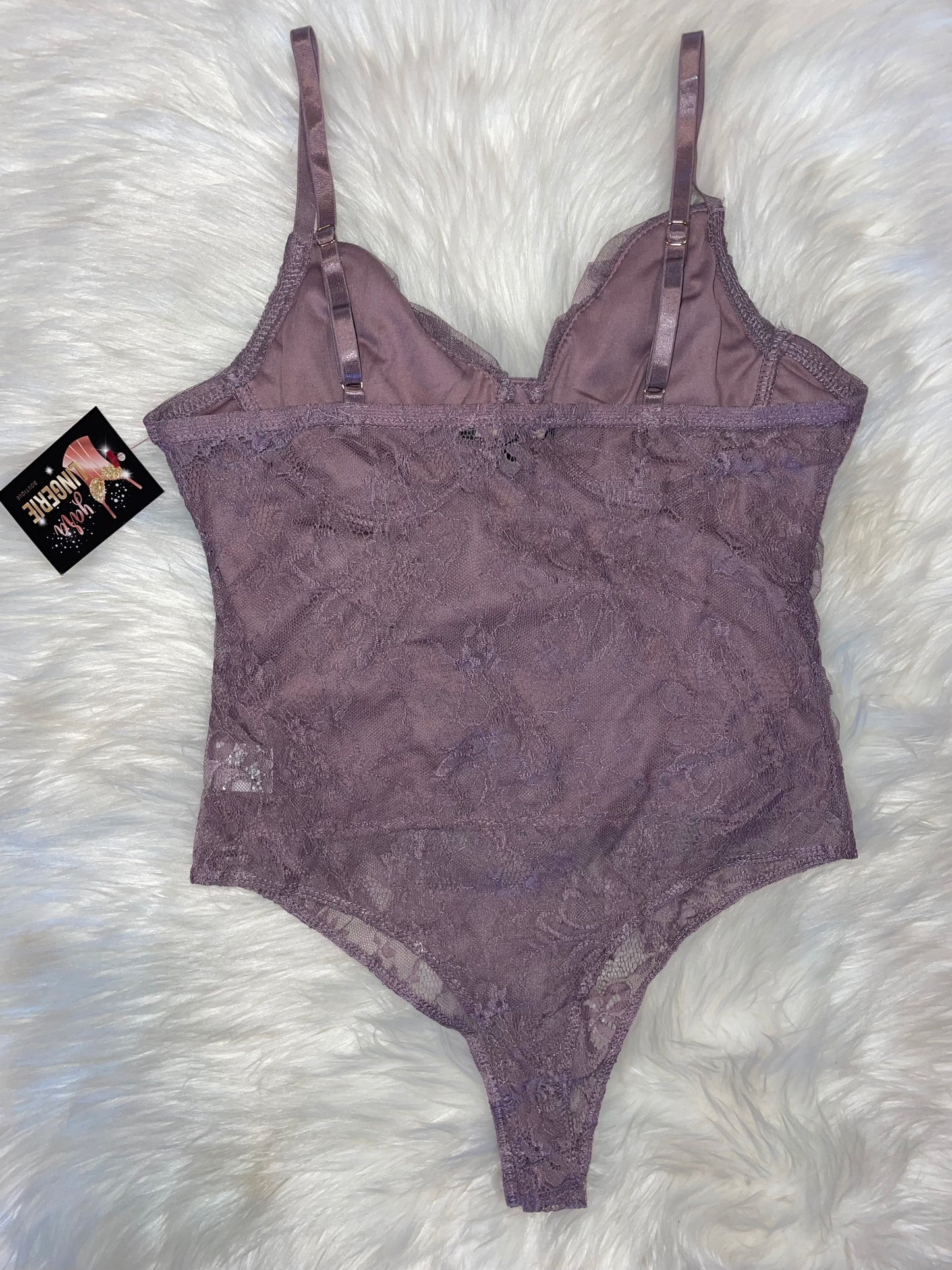 Brigitte Shirring bra cup bodysuit