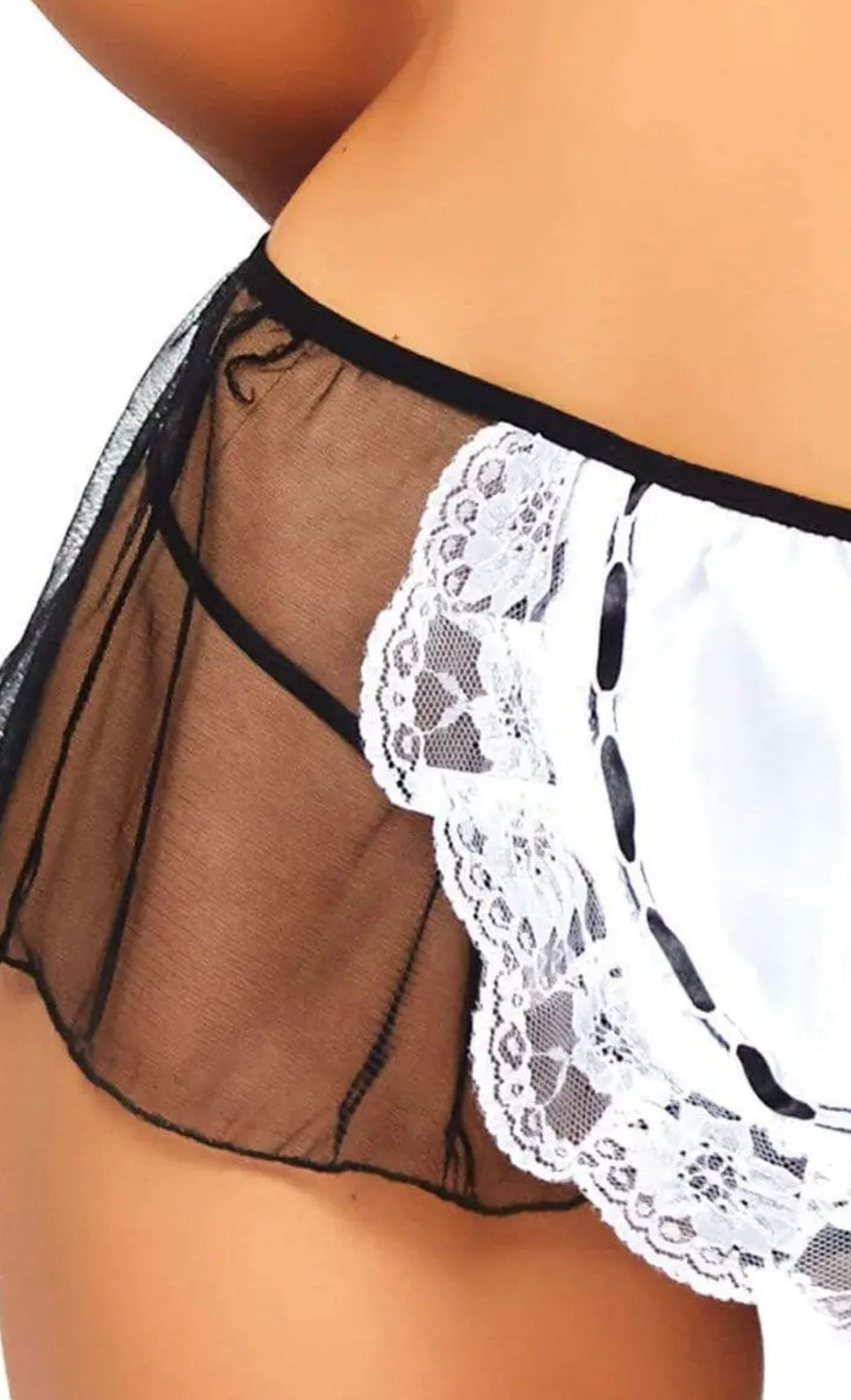 Flirty French Maid costume Outfit Set