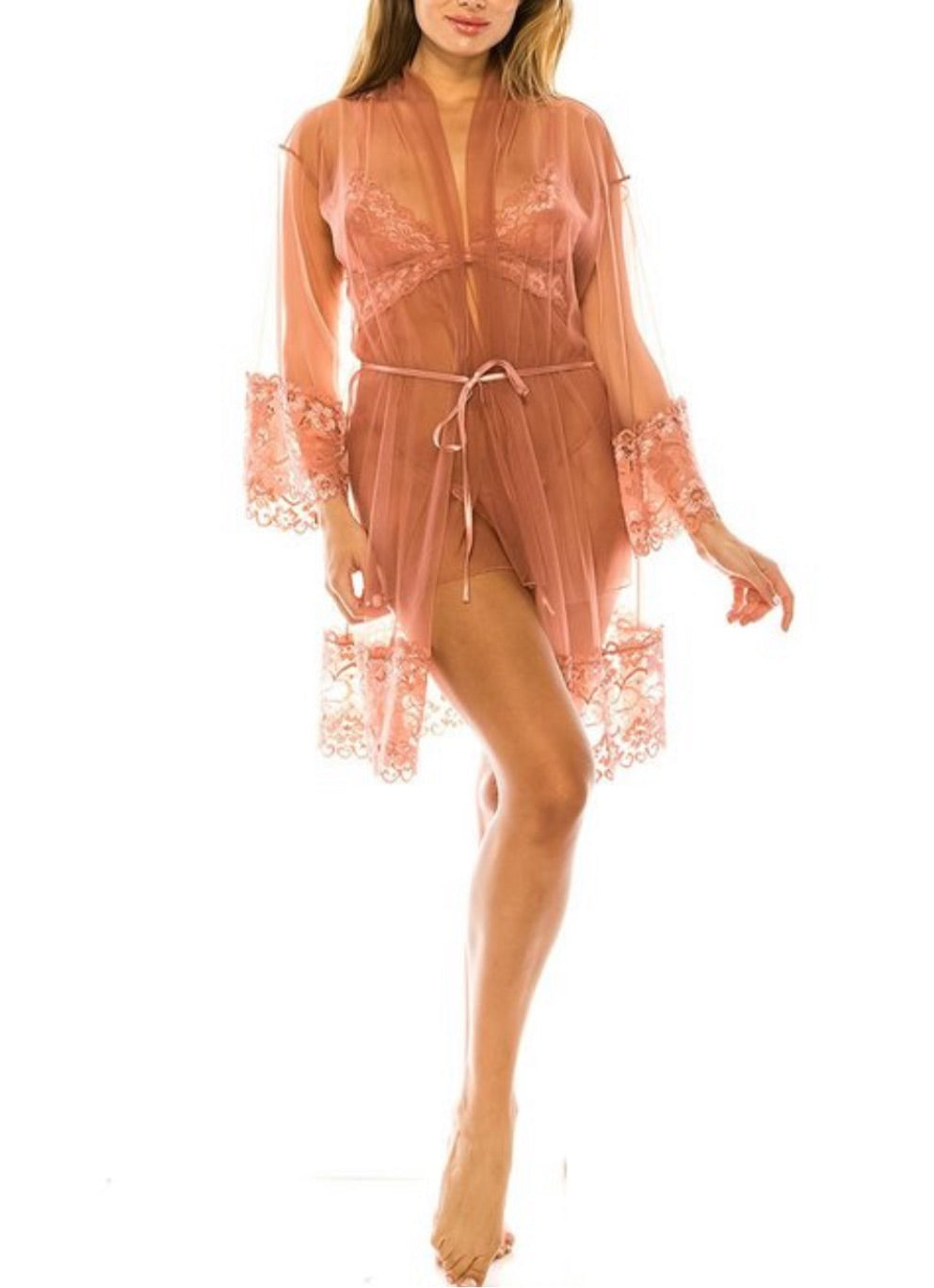 Love Daze Babydoll Robe Set