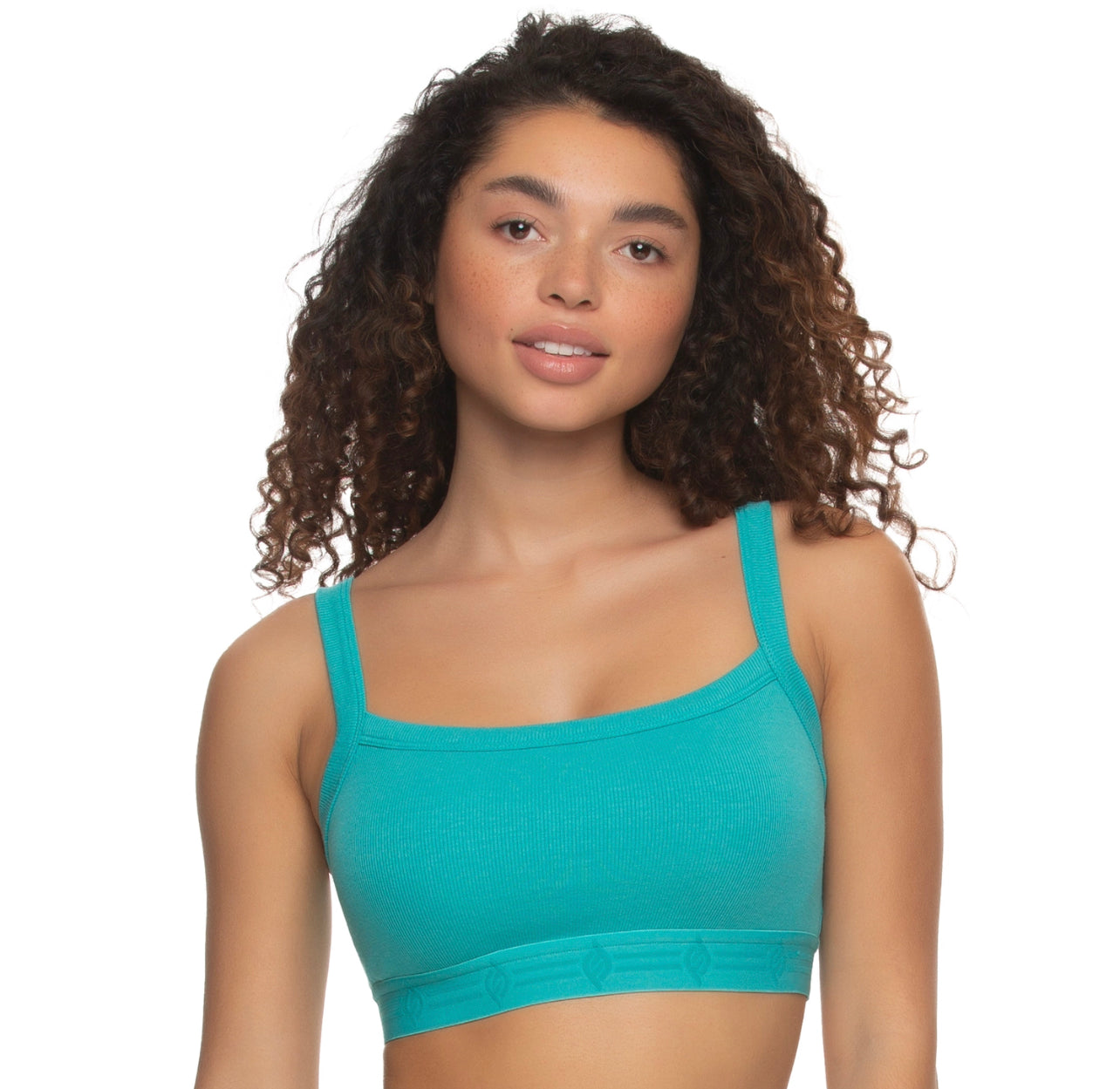 Primavera Soft Rib Bralette- Baltic