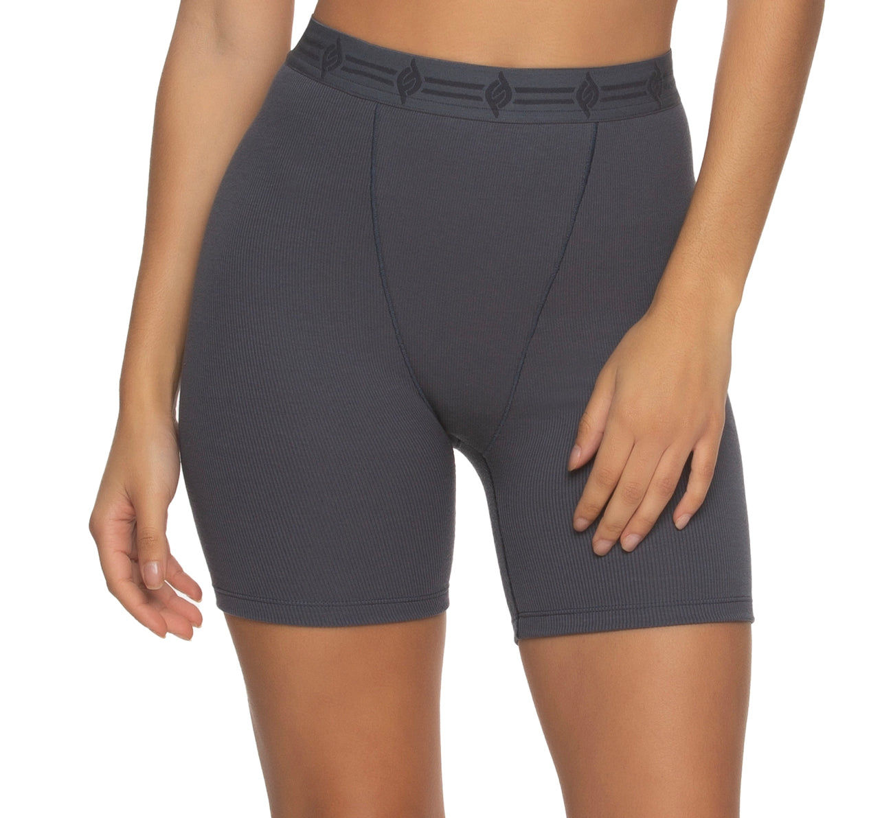 Primavera Soft Rib Short - Odyssey Gray