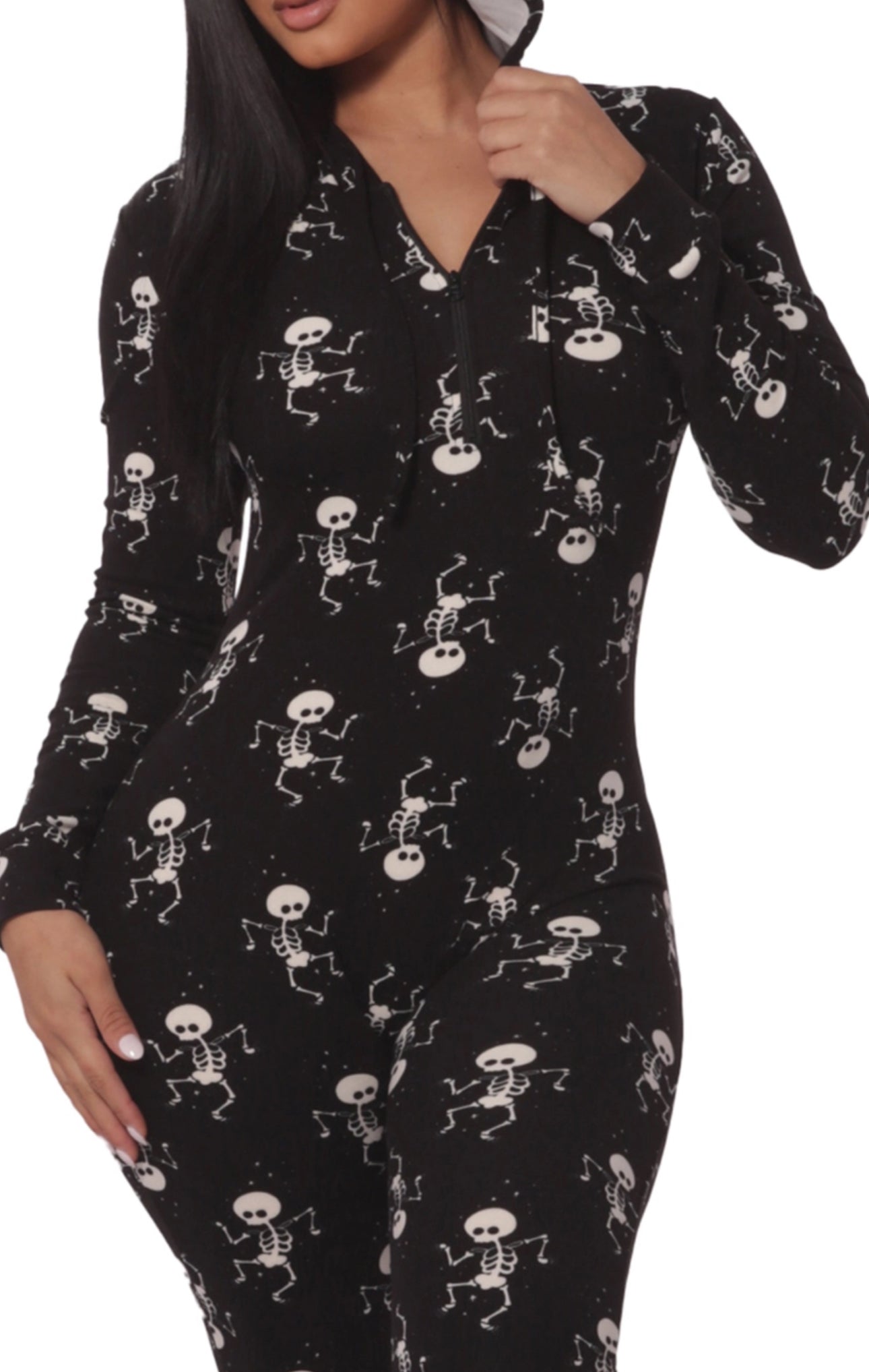 Halloween Skeleton Onesies Pajamas