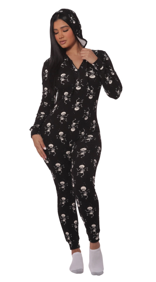 Halloween Skeleton Onesies Pajamas