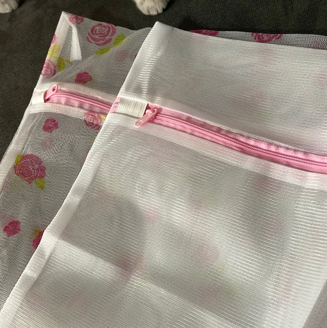 Two Laundry Lingerie Washing Bag