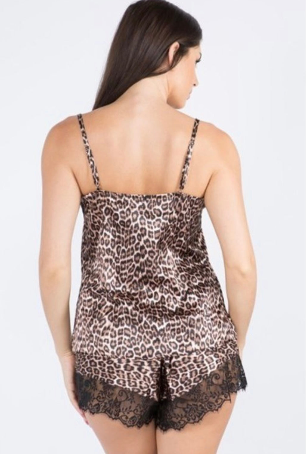 Amur Leopard Cami & Short Pajama Set